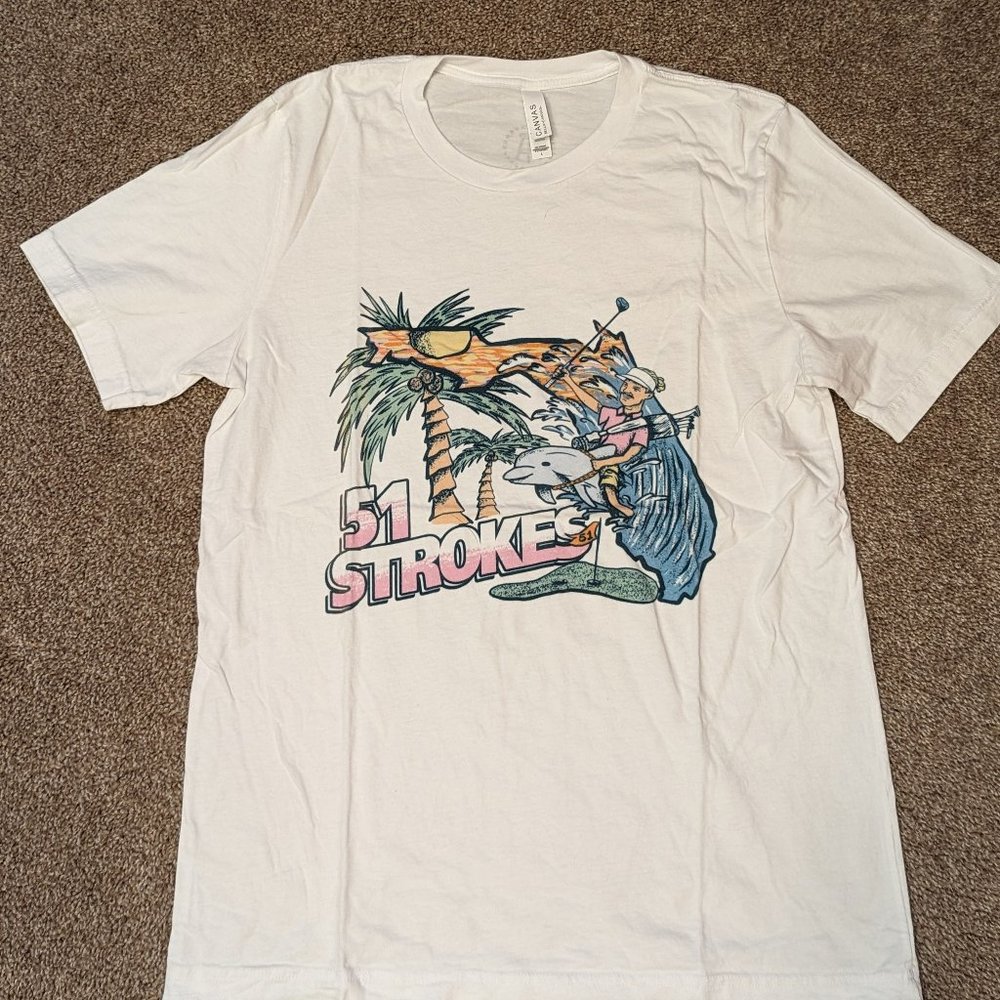 Barstool Sports 51 Strokes Tee Shirt
